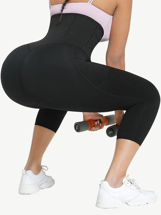 Hard Compression Single Waist Band Leggings