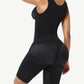 Triple Layer Reinforced Body Shaper; Mid Thigh; Zipper and Hook and Eye