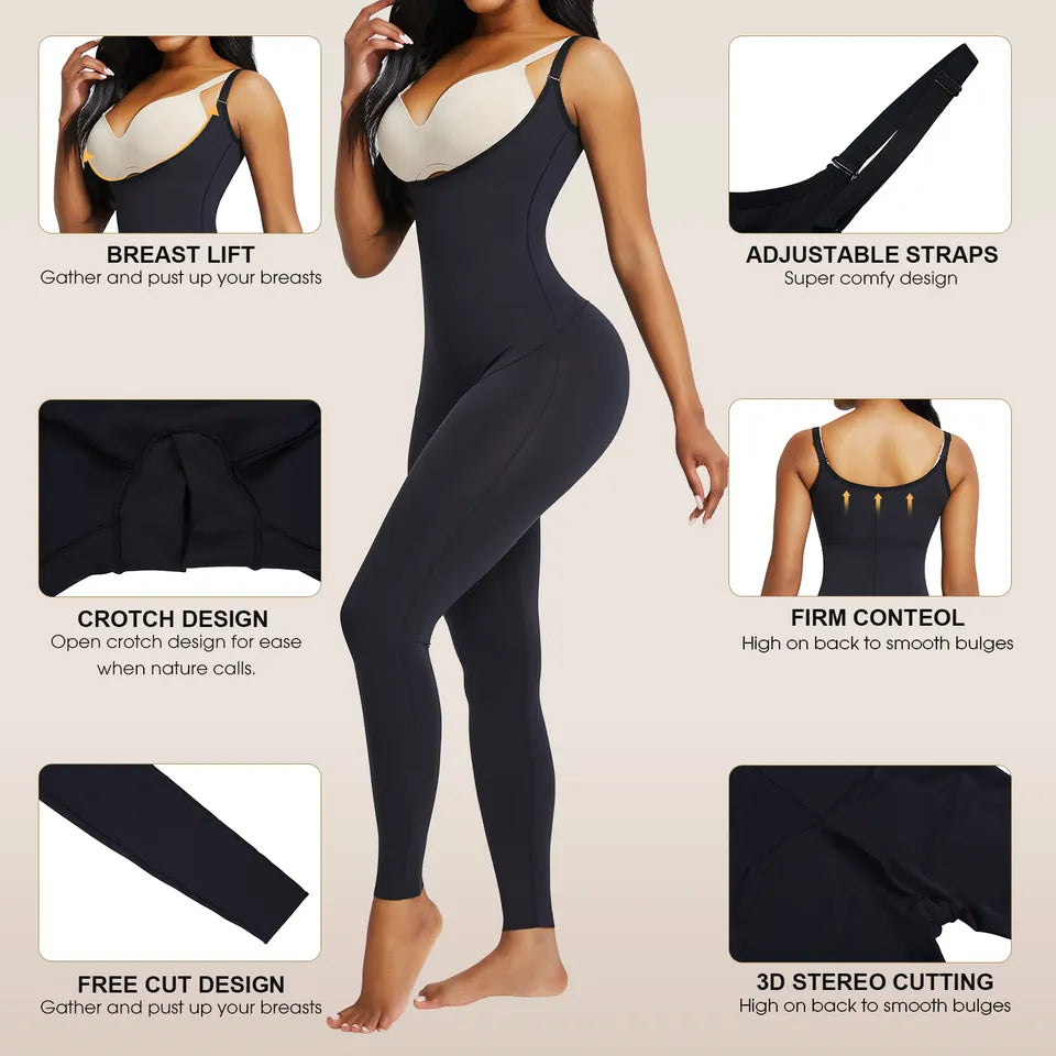 Double Layer Compression Customizable/Complete Whole Body Shaper