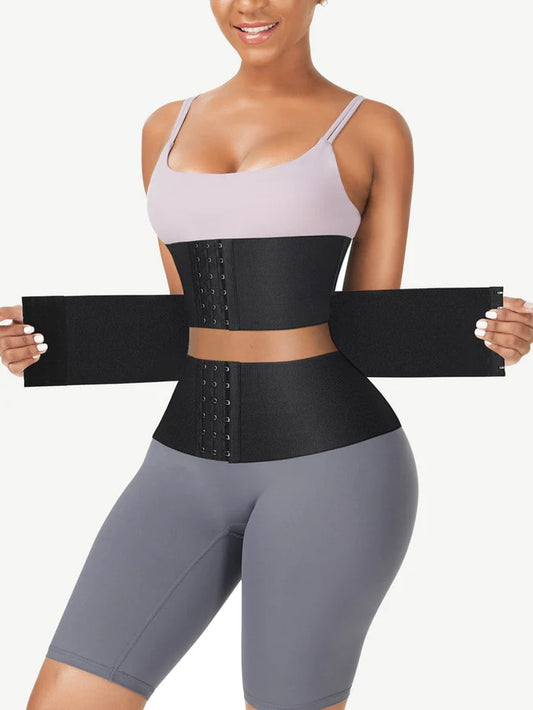 Superior Quality Waist Trainer with Three Row Hook and Eye